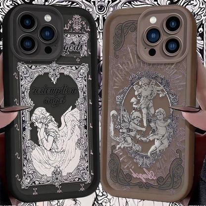 Retro Punk Cupid Angel Case