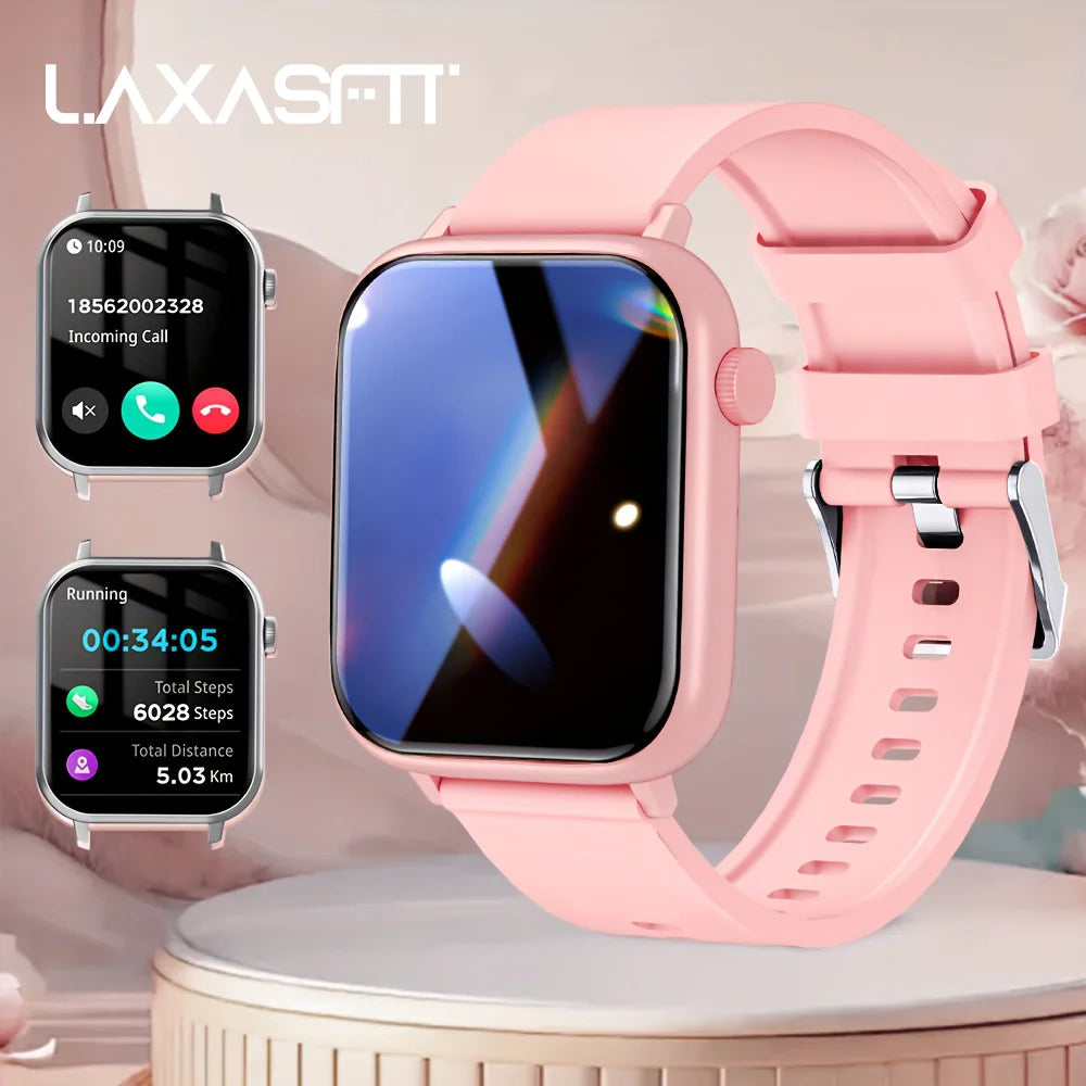 LAXASFIT 2025 New Waterproof Smart Watch