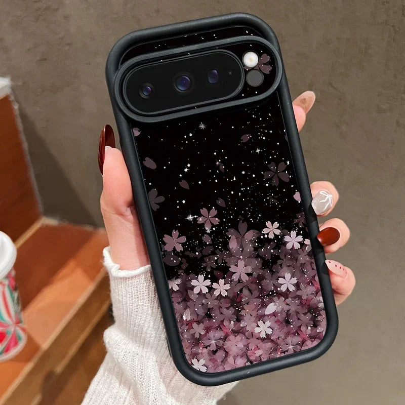 Cherry Blossom Pattern TPU Case