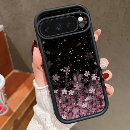Cherry Blossom Pattern TPU Case