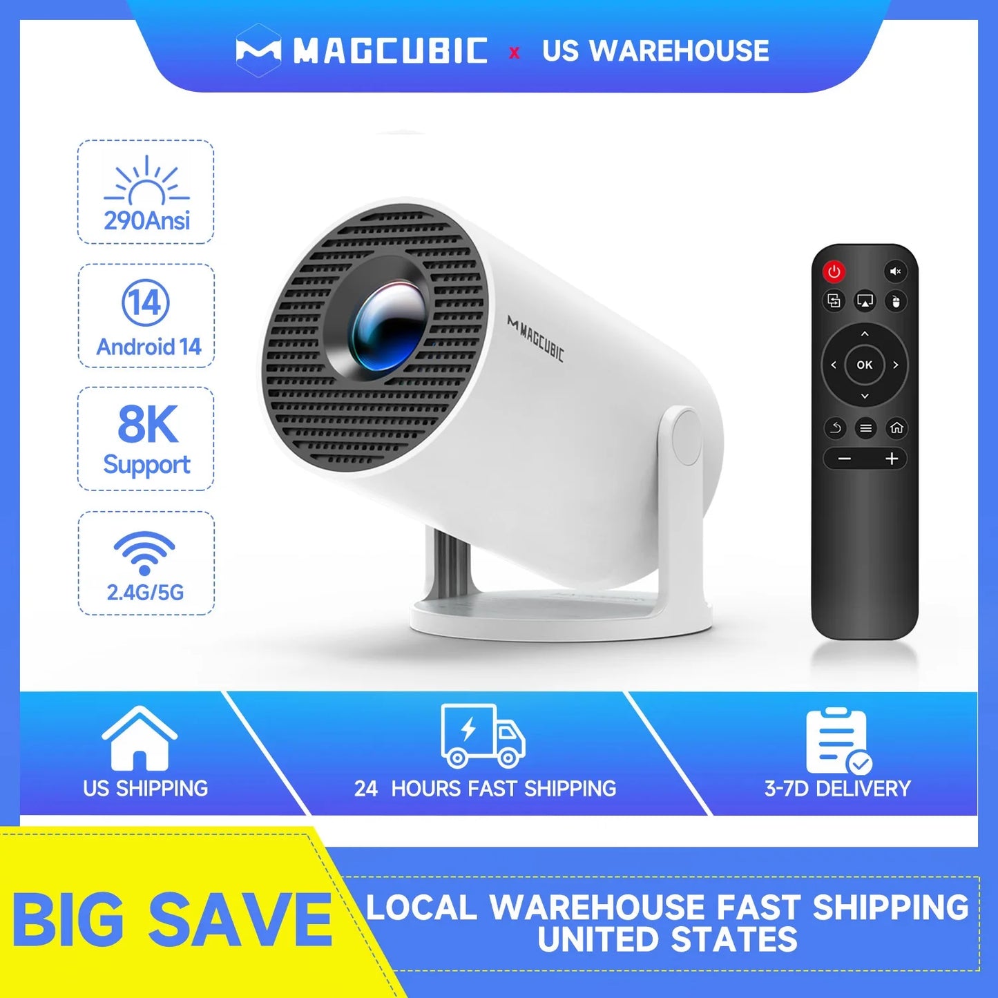 Magcubic HY300 Pro 8K Projector