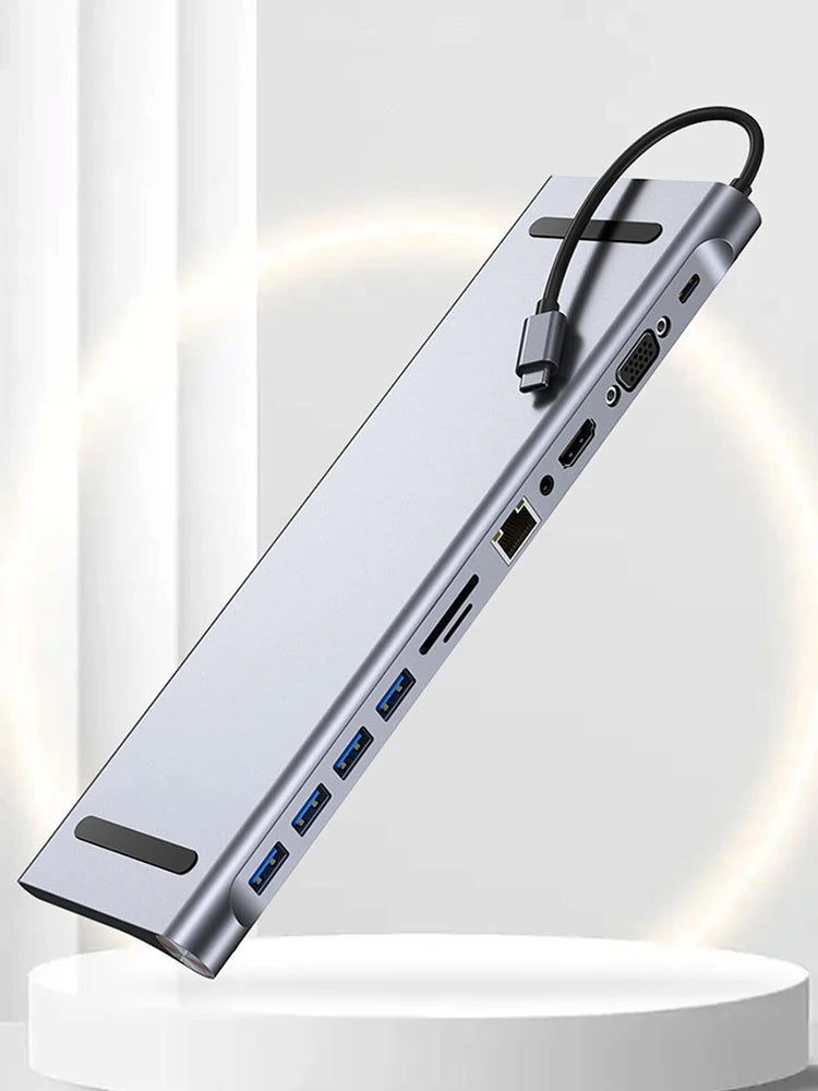 11 in 1  USB C Docking Station