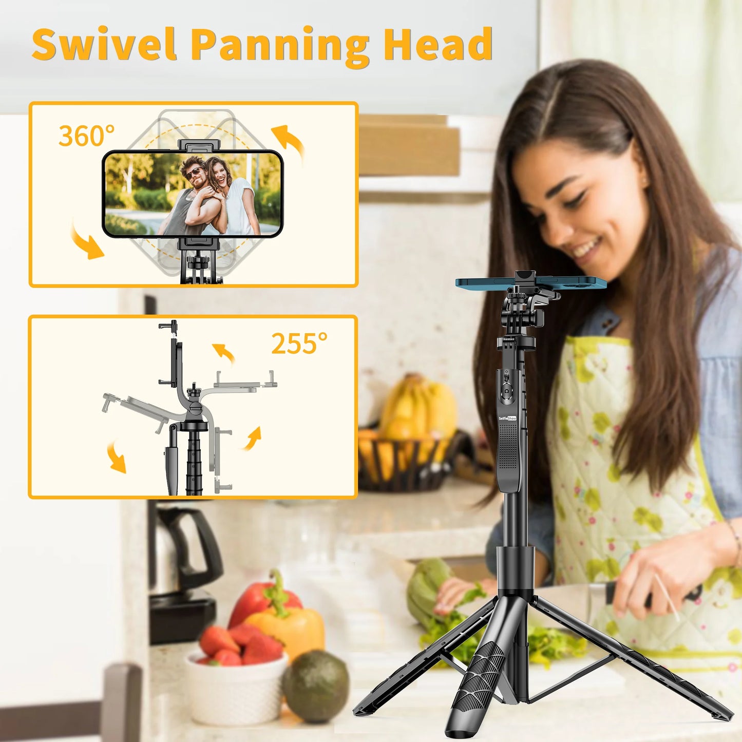 L16 1570mm Wireless Selfie Stick