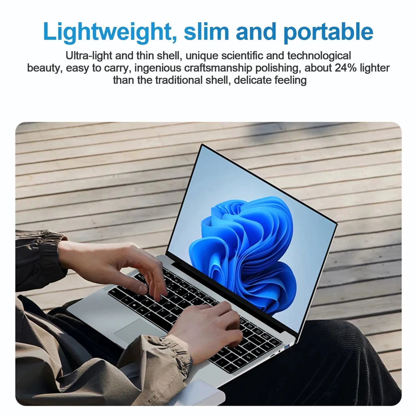 14.1inch Intel Atom A3950 Laptop
