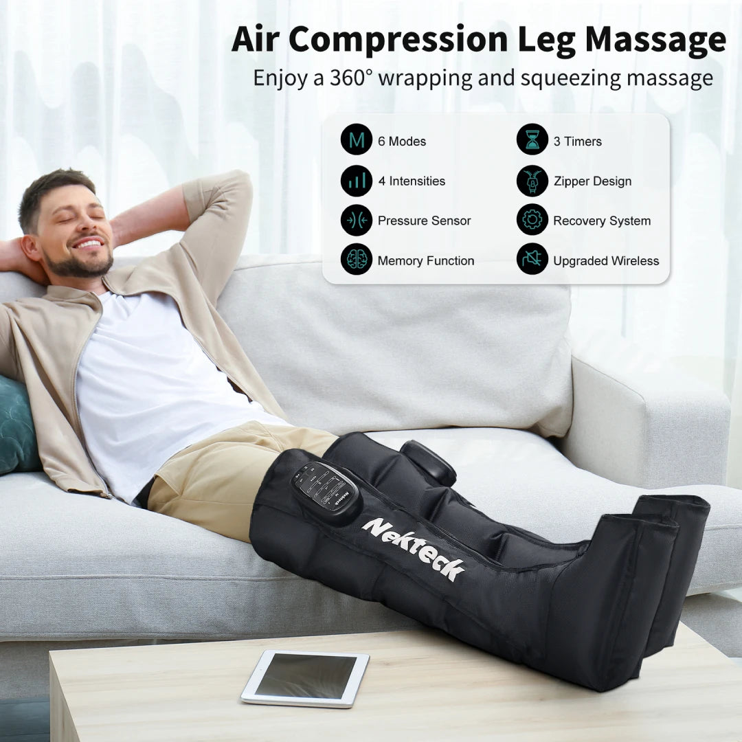 Nekteck 1 Pcs Air Pressure Leg Massager