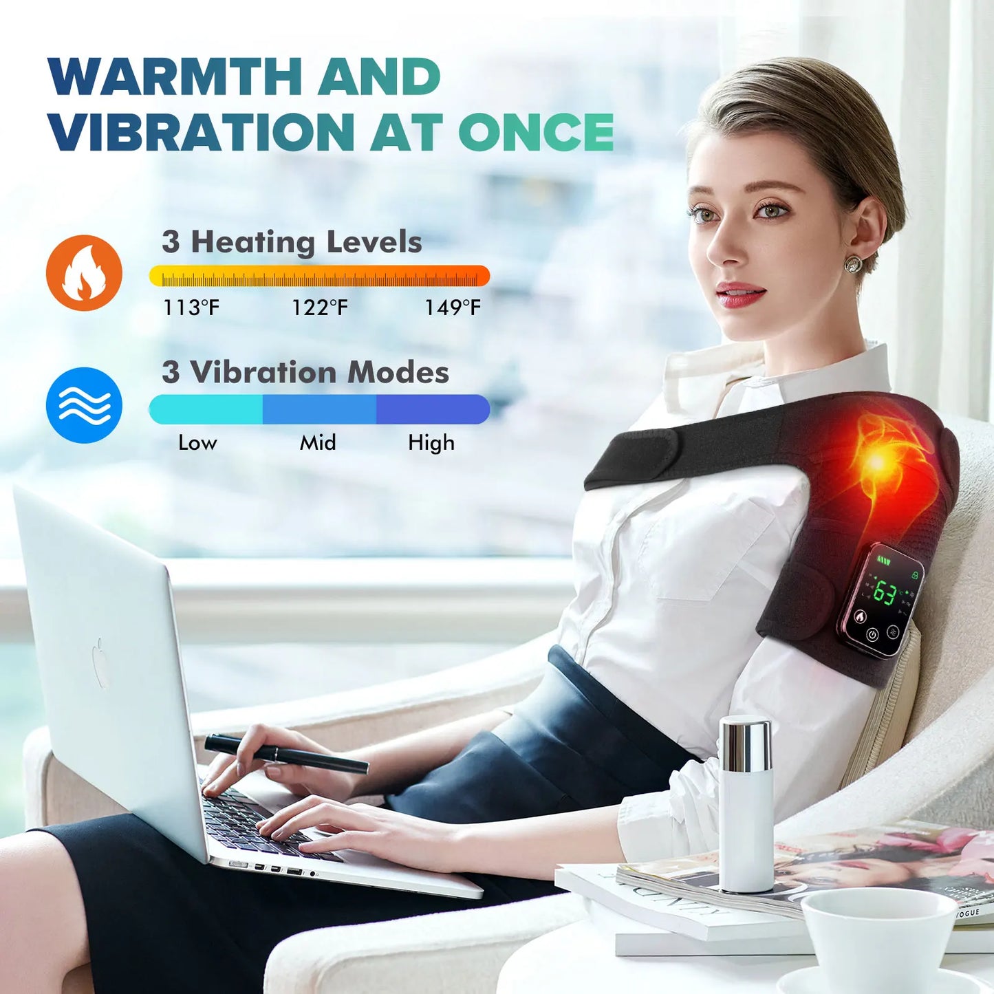 Intelligent Electric Heating Knee Protection Massage