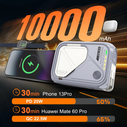 PD 22.5W Fast Charging 10000mAh Magnetic Wireless Power Bank