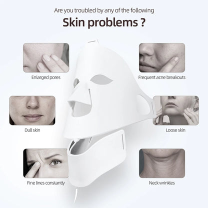 7 Colors Photon Face Neck LED Mask