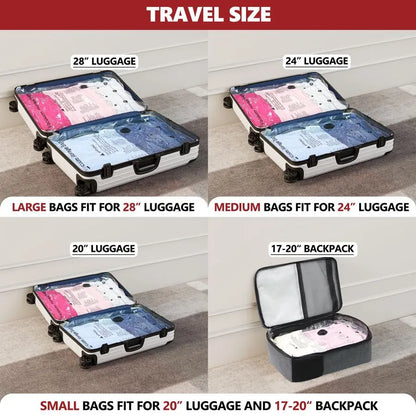 Pack Travel Vacuum Storage Bags
