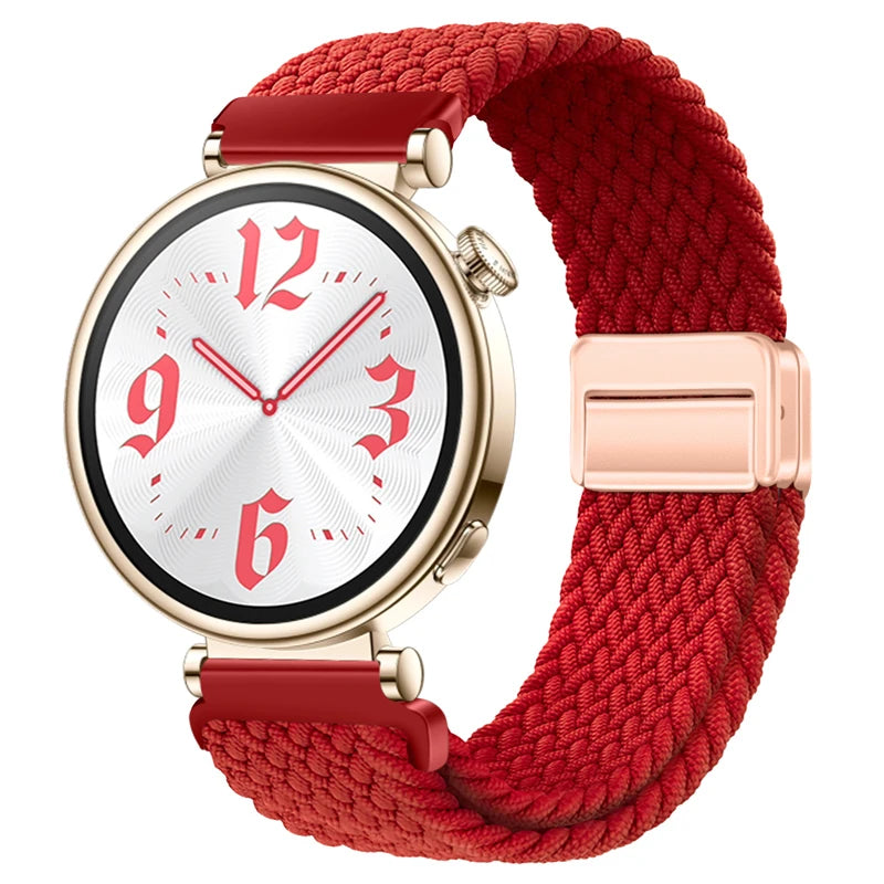 18mm Braided Magnetic Strap For huawei watch