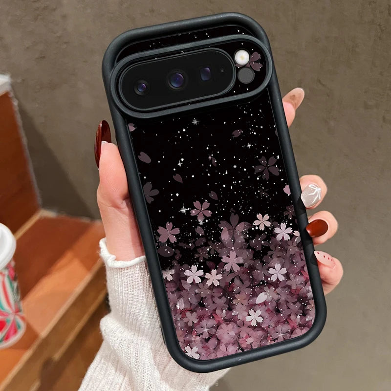 Cherry Blossom Pattern TPU Case