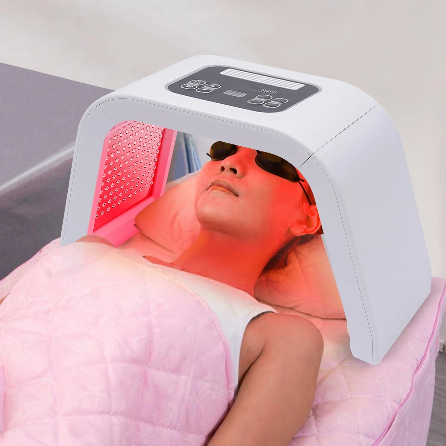 7 Color LED Light Therapy for Face