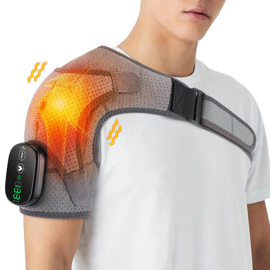 Adjustable Heating Vibration Shoulder Brace