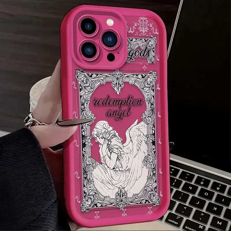 Retro Punk Cupid Angel Case