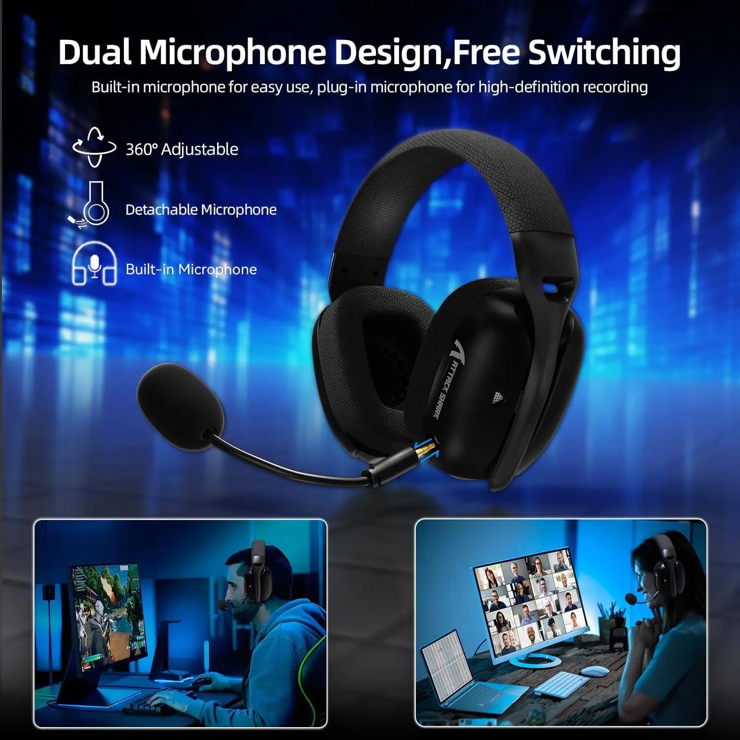 ATTACK SHARK L80PRO Wireless Gaming Headset