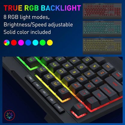 Redragon S151 PRO 3-Mode Wireless Gaming Keyboard