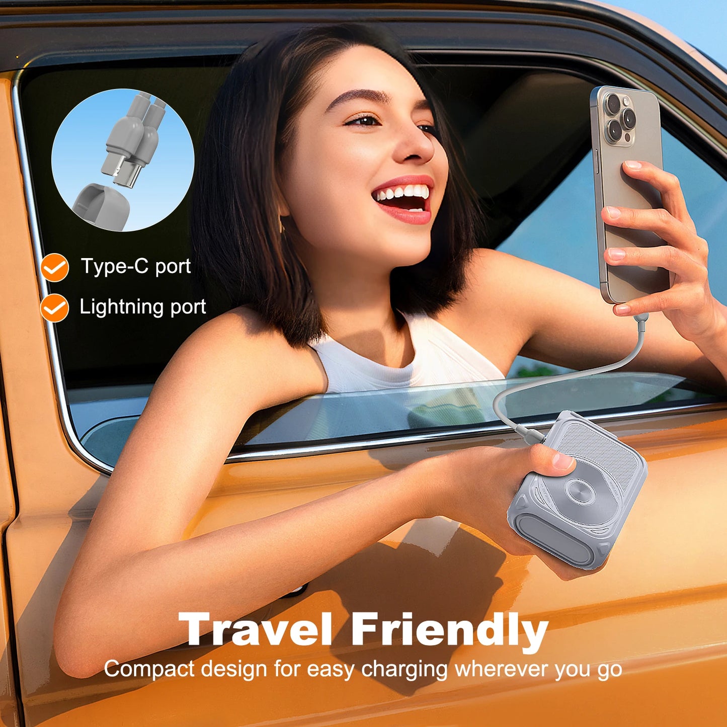PD 22.5W Fast Charging 10000mAh Magnetic Wireless Power Bank