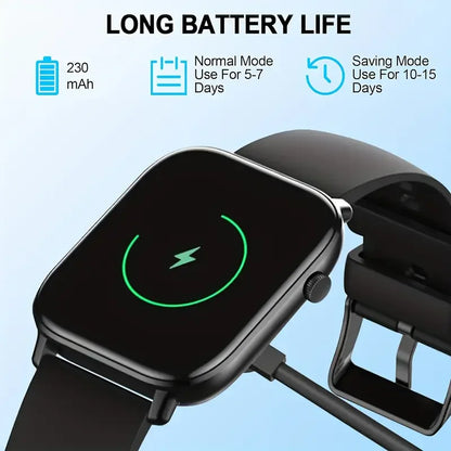 LAXASFIT 2025 New Waterproof Smart Watch