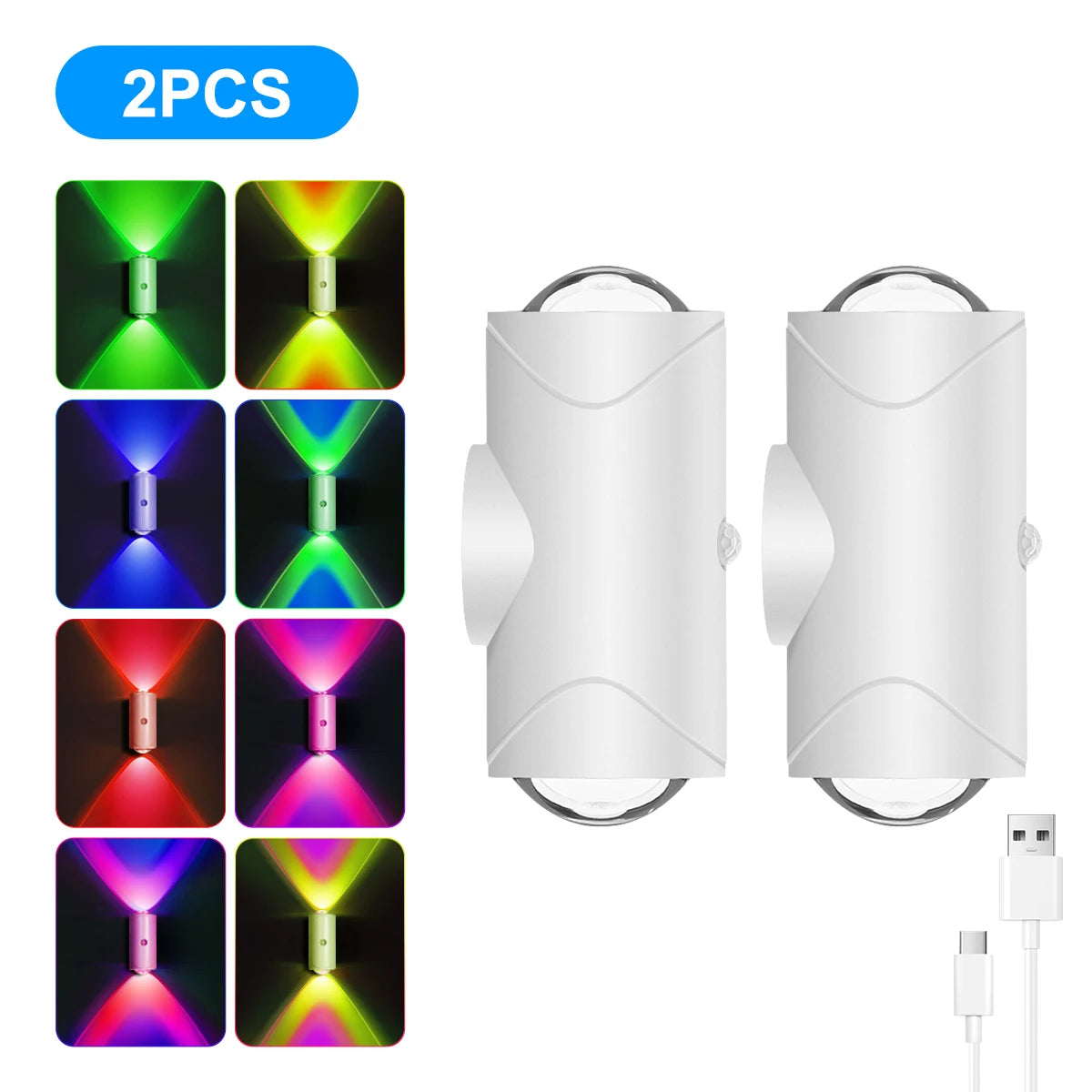 LED Motion Sensor Wall Sconce Lights