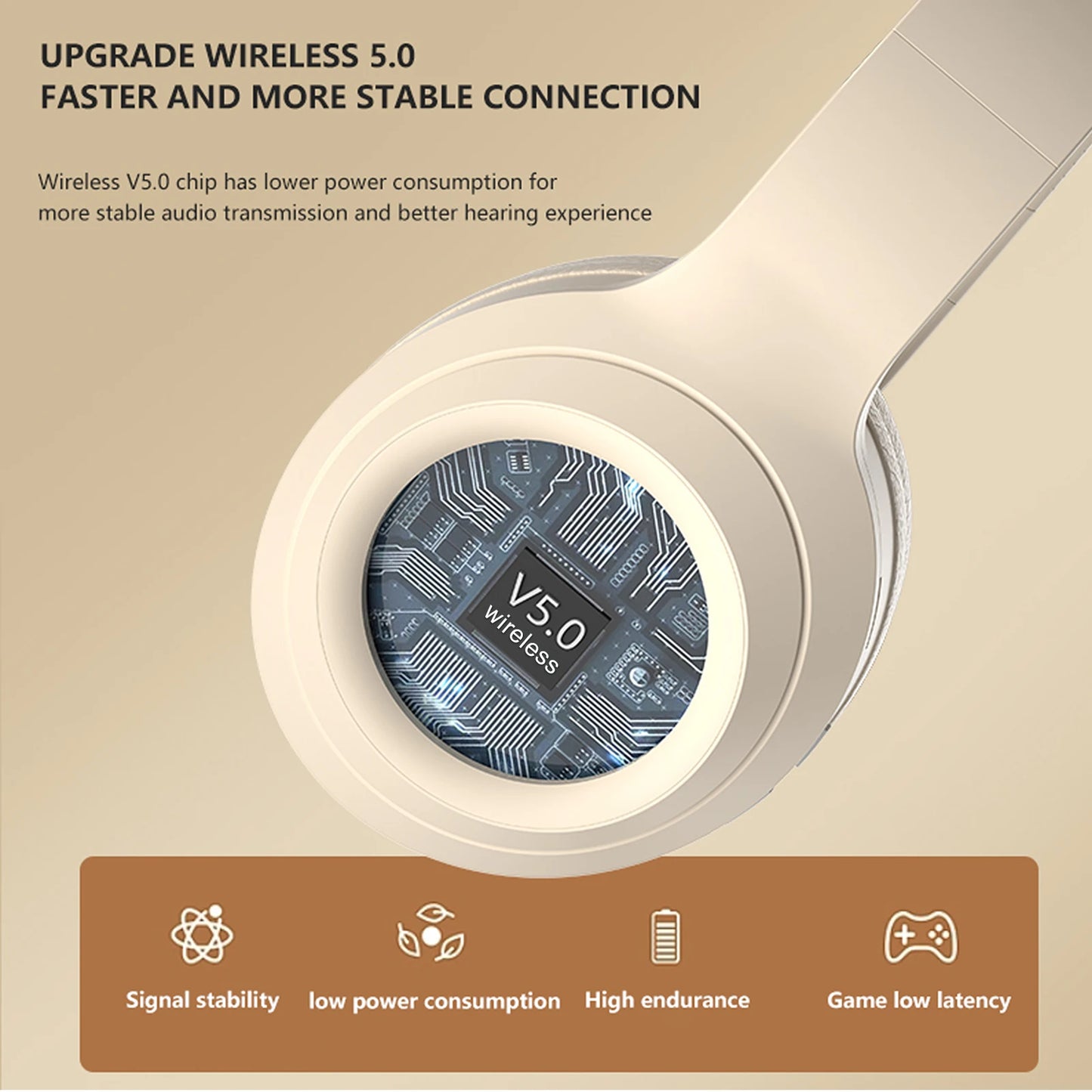 Wireless Bluetooth Headphones