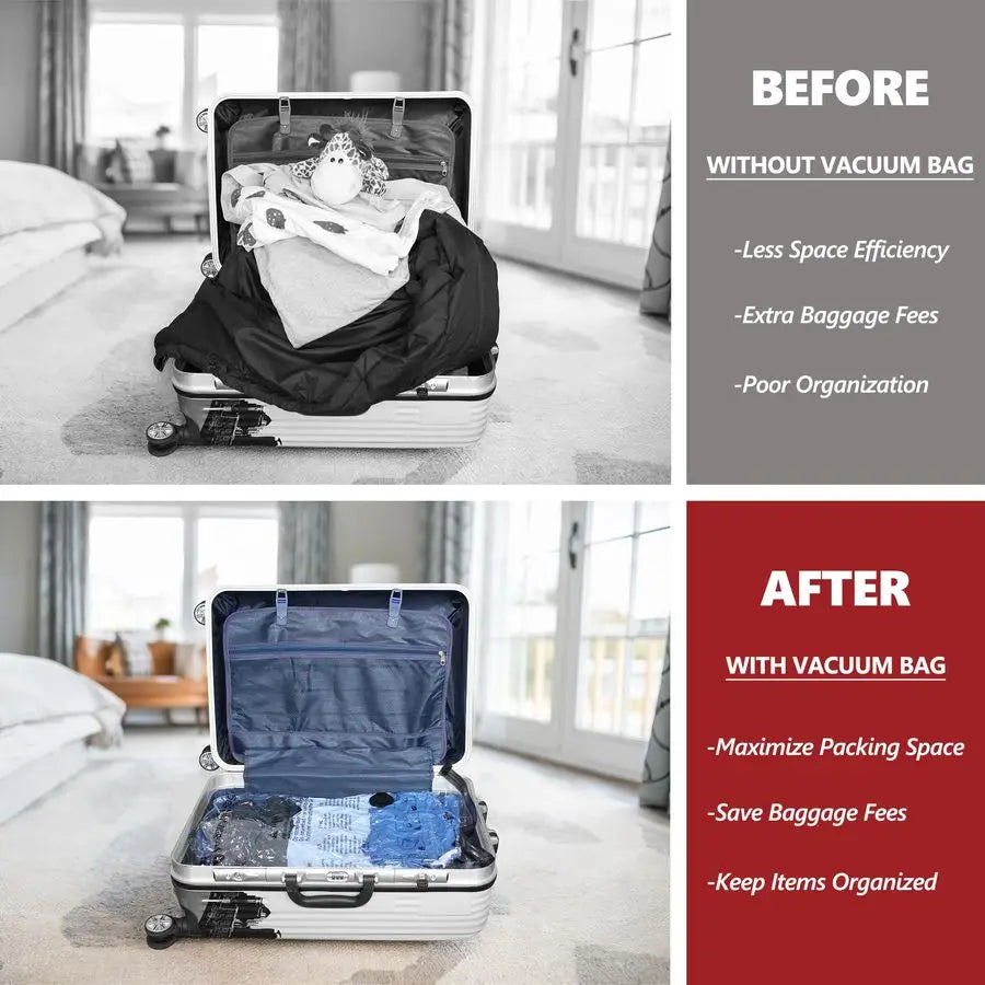 Pack Travel Vacuum Storage Bags