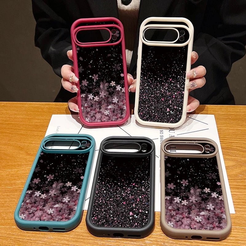 Cherry Blossom Pattern TPU Case