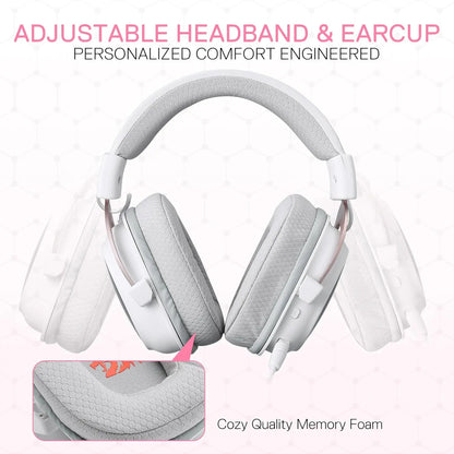 Redragon H510 PRO 3-Mode RGB Gaming 7.1 Surround Sound Headset
