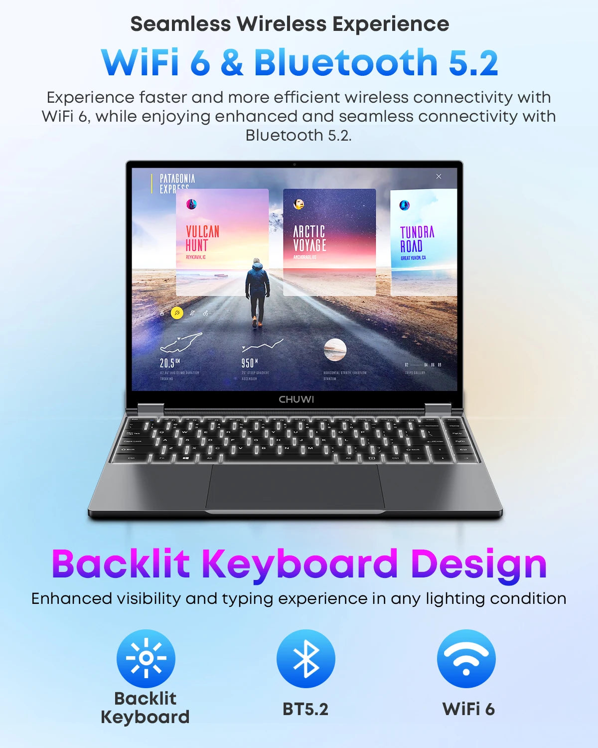 CHUWI FreeBook 2-in-1 Laptop 13.5'' Intel