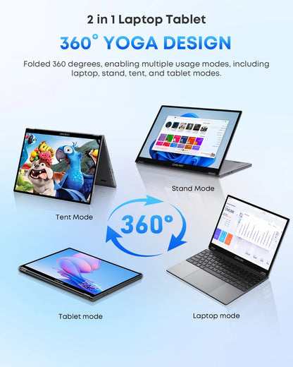 CHUWI FreeBook 2-in-1 Laptop 13.5'' Intel