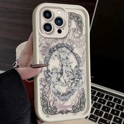 Retro Punk Cupid Angel Case