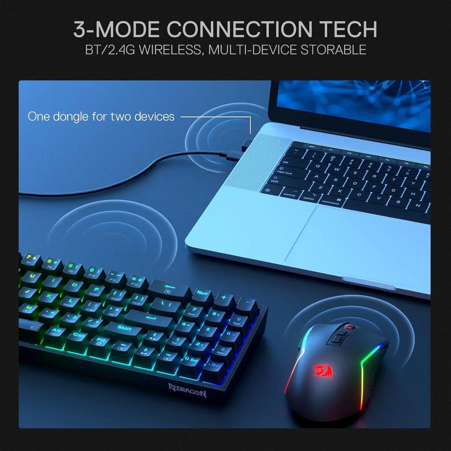 Redragon BS136 Gaming Keyboard & Mouse Combo