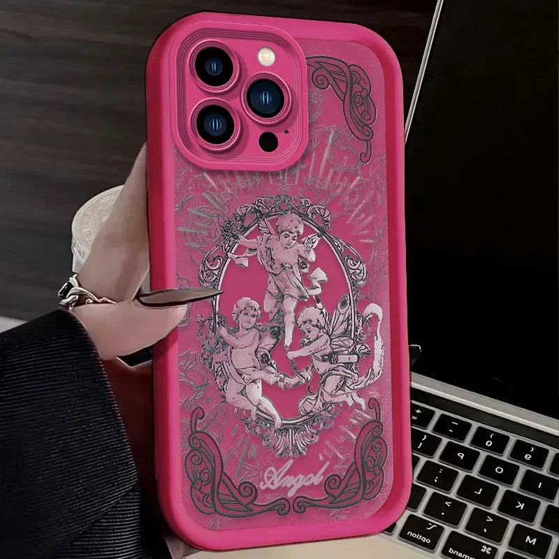 Retro Punk Cupid Angel Case