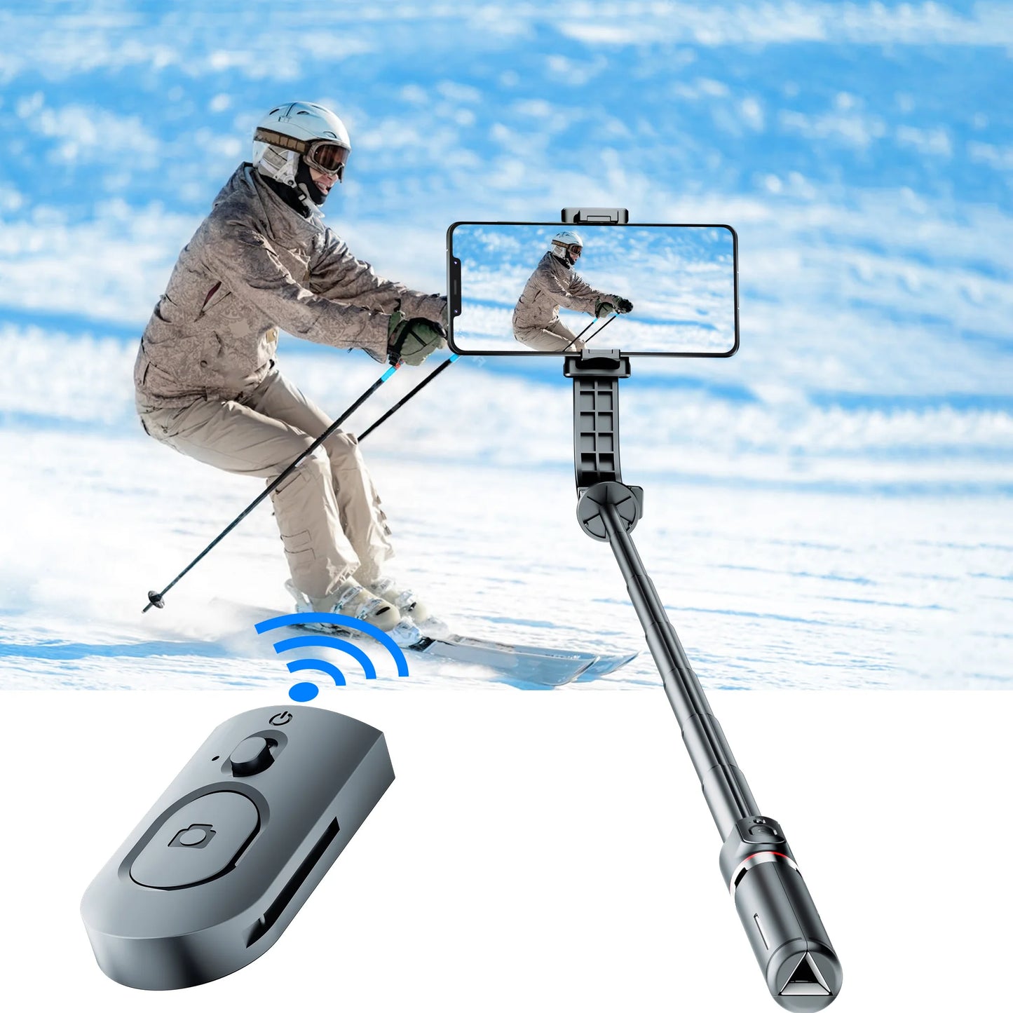 L12 1060mm Foldable Selfie Stick