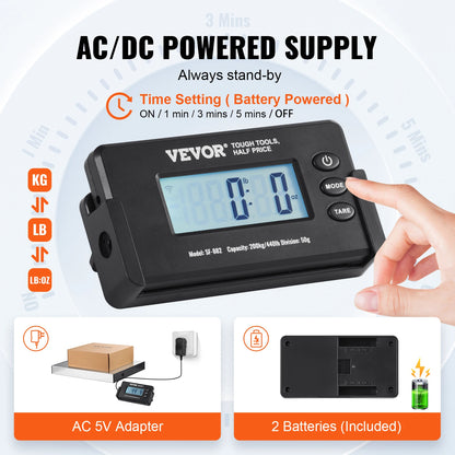 SucceBuy Split Type Digital Shipping Scale